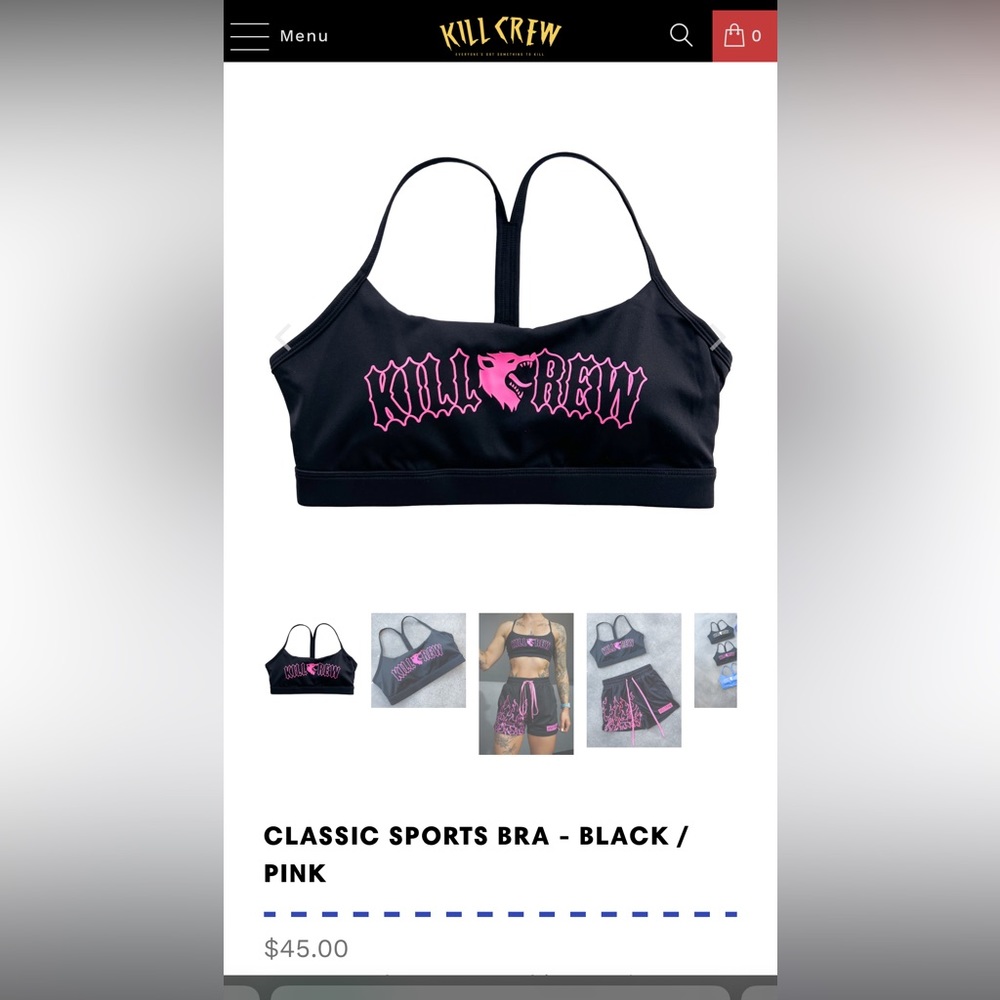 Kill crew bra